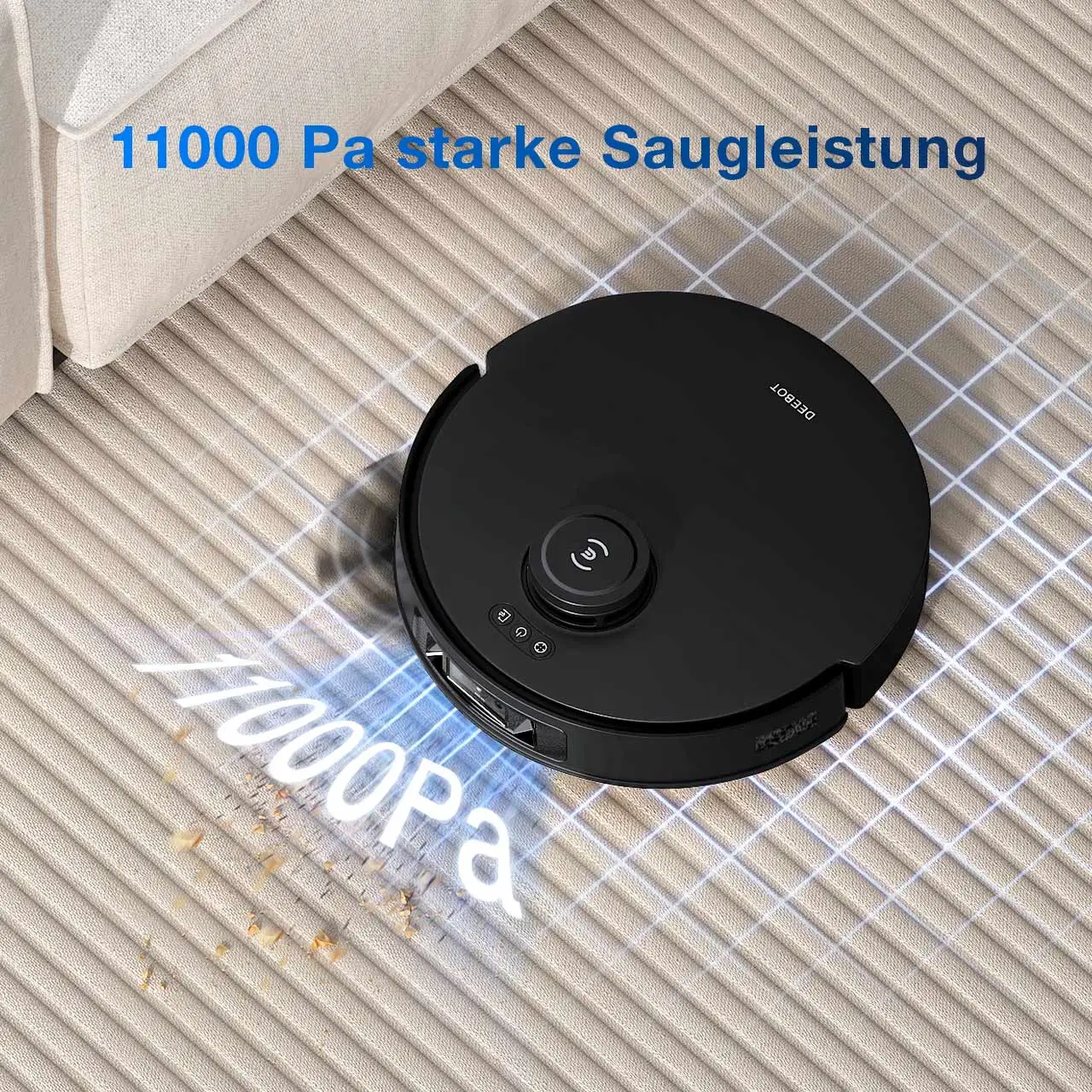 111000Pa Powerful Suction