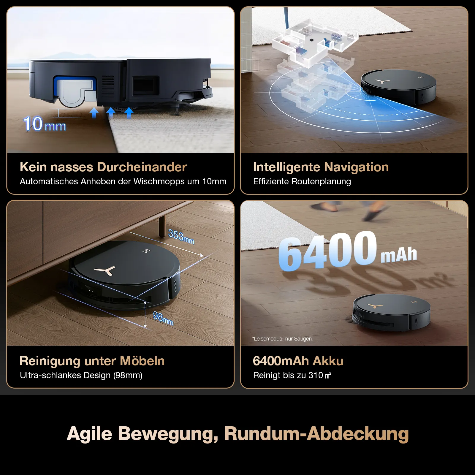 saugroboter deebot x8 pro omni 6