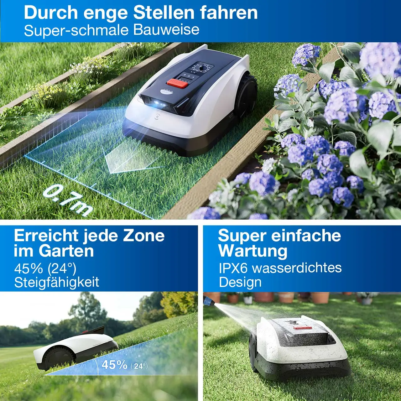 robot rasenmäher O800 RTK 4