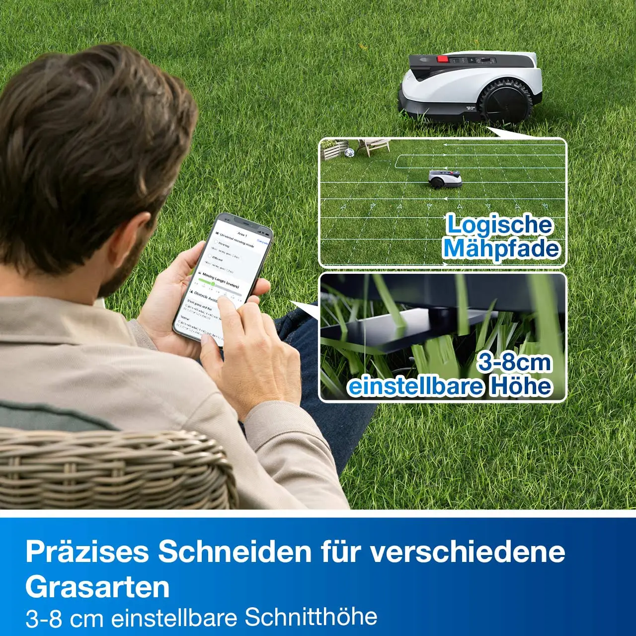 robot rasenmäher O800 RTK 6