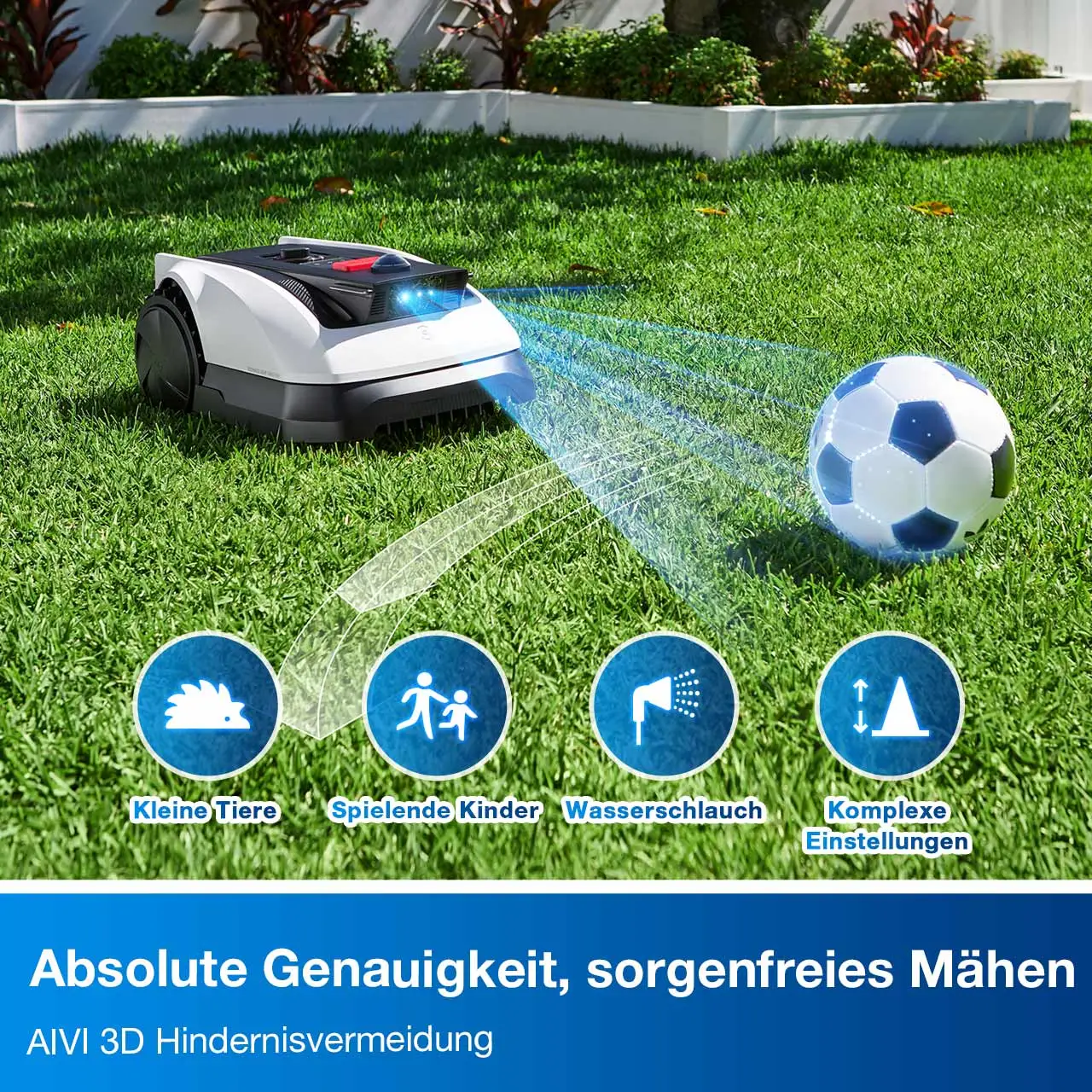 robot rasenmäher O500 Panorama 3