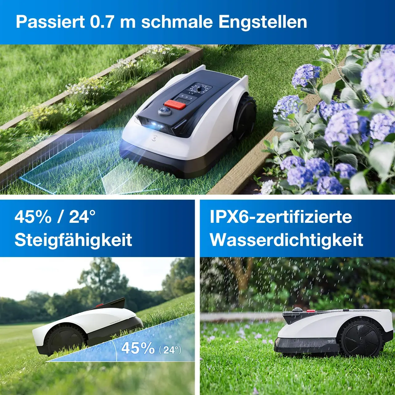 robot rasenmäher O500 Panorama 4