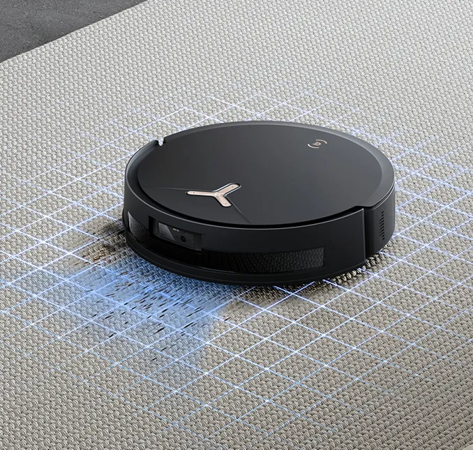 Hinterlässt keinen Staub mit der Boosted Large-Airflow Saugtechnologie