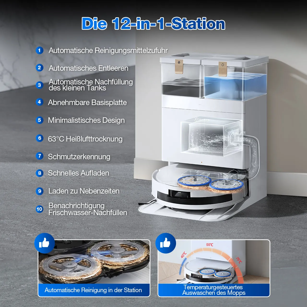 4DEEBOT T50 MAX PRO OMNI White 1280x1280