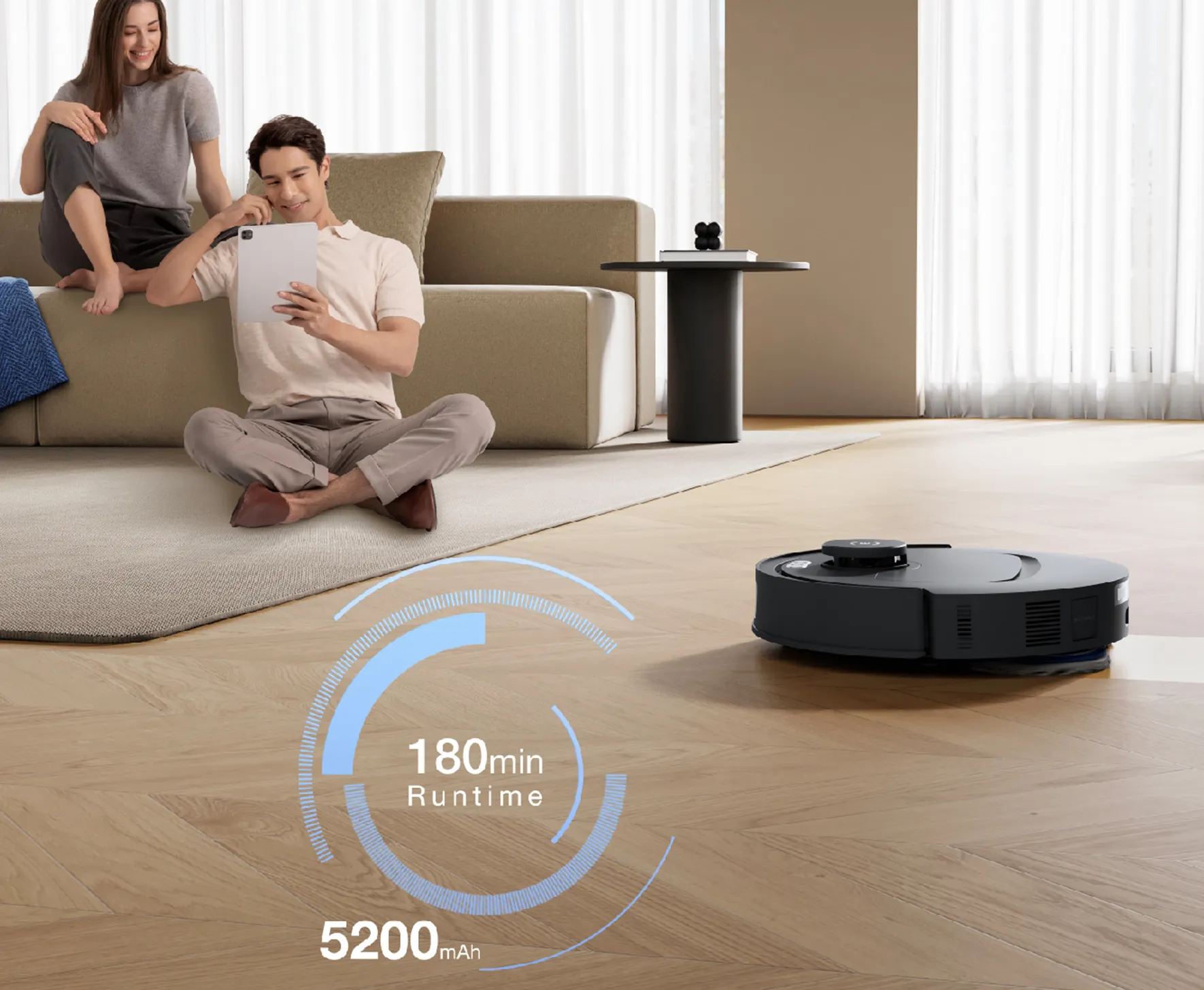 Verschiedene Reinigungseinstellungen & individuelle Anpassbarkeit Verschiedene Reinigungseinstellungen & individuelle Anpassbarkeit