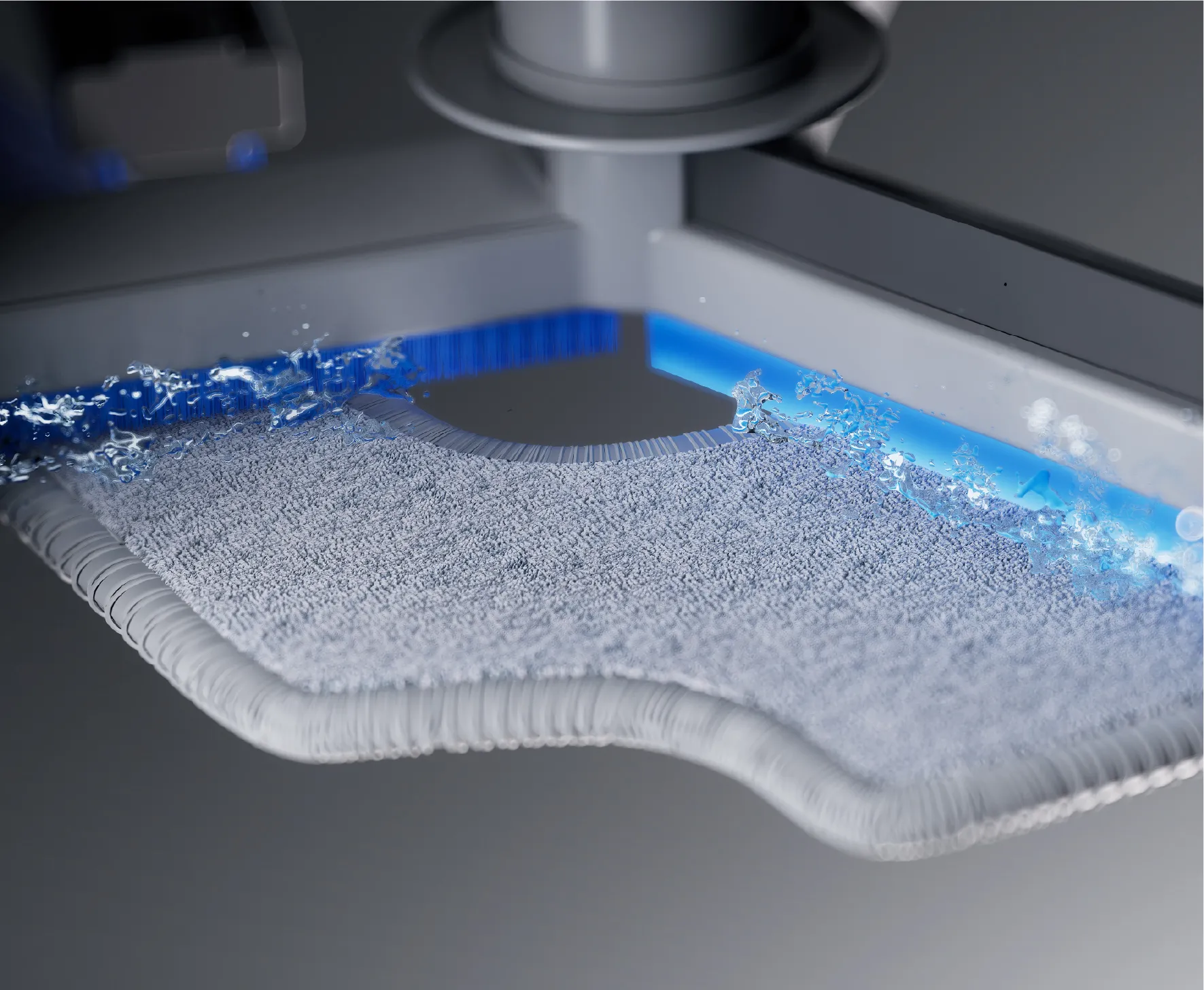 Vortex Wash, der ersten vollautomatischen Wischpad-Reinigung ganz ohne Schmutzkontakt 