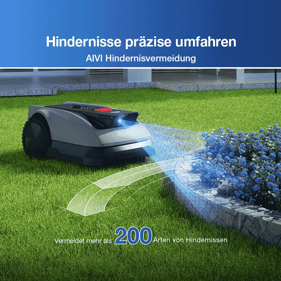 ECOVACS GOAT O600 RTK AIVI Hindernisvermeidung