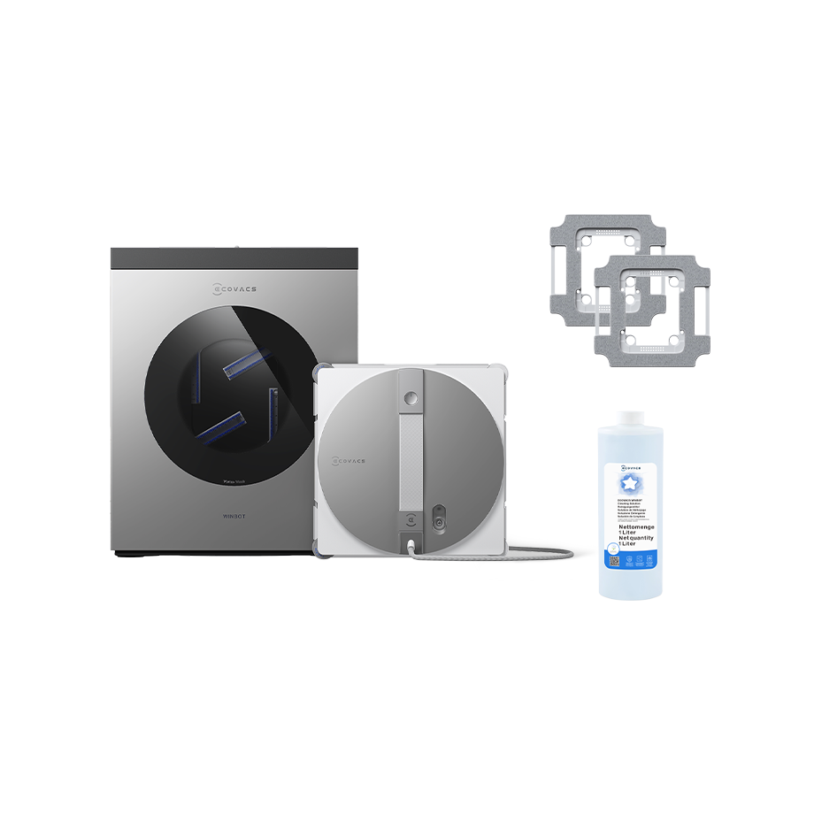 Geschenkpaket WINBOT W3 OMNI（Reinigungspads+1L Reinigungslösung）