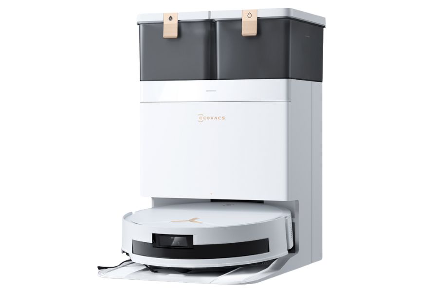 der deebot t50 max pro omni saugroboter in schwarz