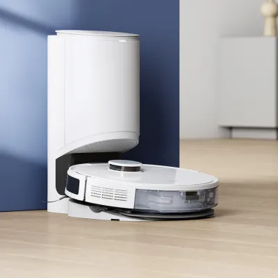 DEEBOT N10 PLUS Aspirateur Robot Laveur LiDAR (Vidage, Filtre Antibactérien, Tapis)