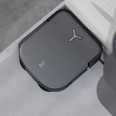 DEEBOT X2 OMNI Aspirateur Robot Laveur Noir Carré (LiDAR, Vidage Auto, Animaux)