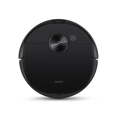 DEEBOT N8 Aspirateur Robot Laveur Noir avec Cartographie (Tapis, Laser, App)