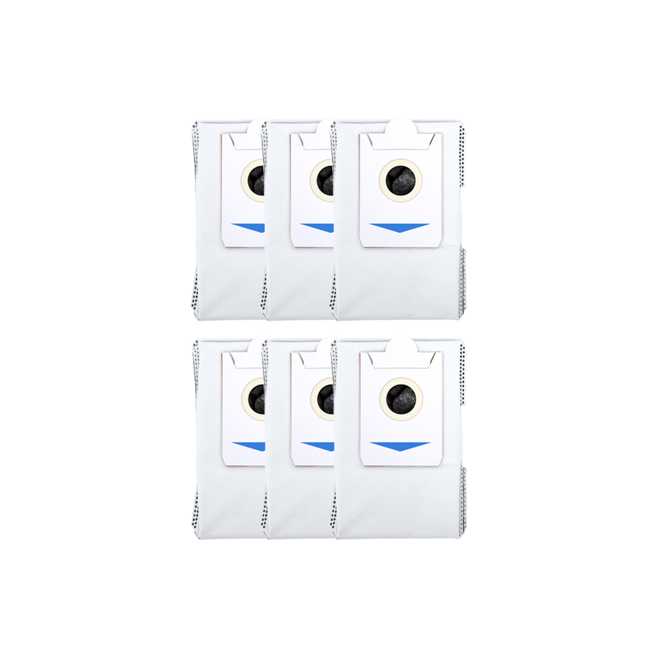 Lot De 10 Sacs à Poussière Pour Robot Aspirateur Ecovacs Deebot T30S Combo, T30 Omni, X2 Combo - Filtration 99.97% - 3L Pour Station Auto-vidange