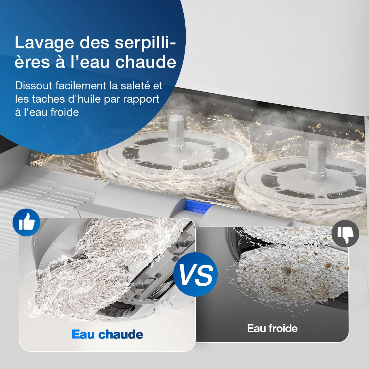 9Hot water mop washing