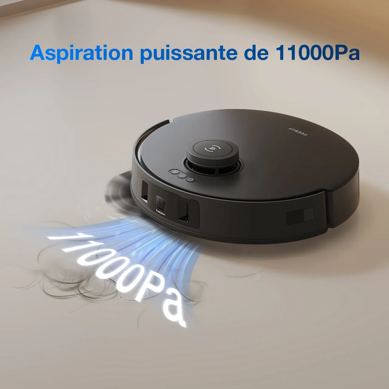 2FR 11000Pa Powerful Suction