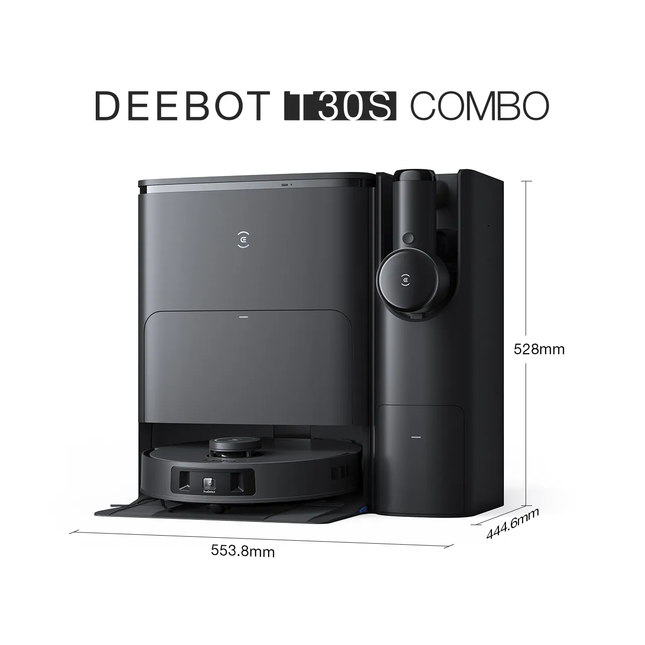 DEEBOT T30S COMBO Black Dimension 1280x1280