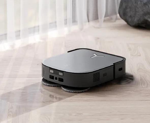 Système de nettoyage humide rotatif OZMO Turbo 2.0 avec tissu chenille