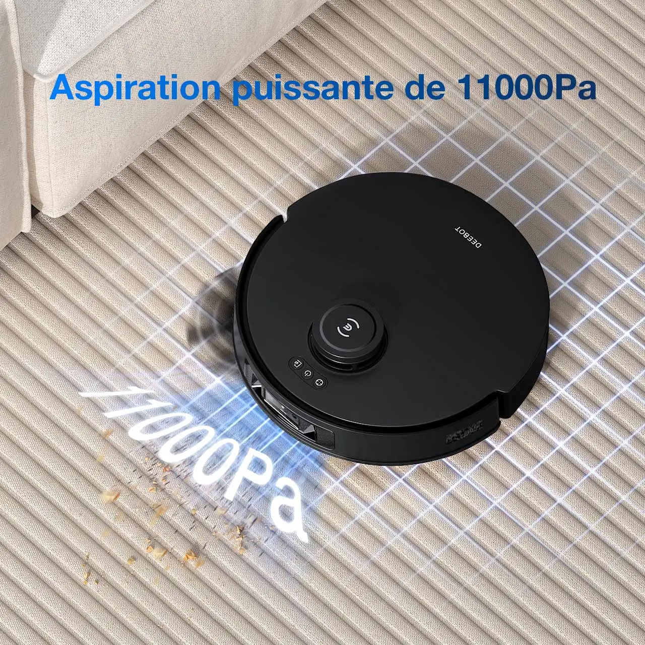 111000Pa Powerful Suction