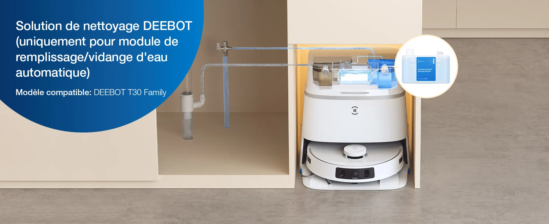 FR DEEBOT T30 Family cleaning solution for Automatic Refill and Drain Module Listingpage 1