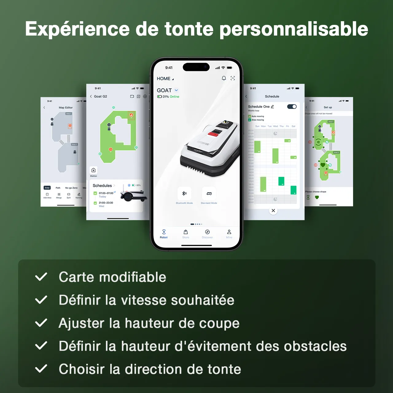 robottondeuse GOAT A1600 RTK 7 FR