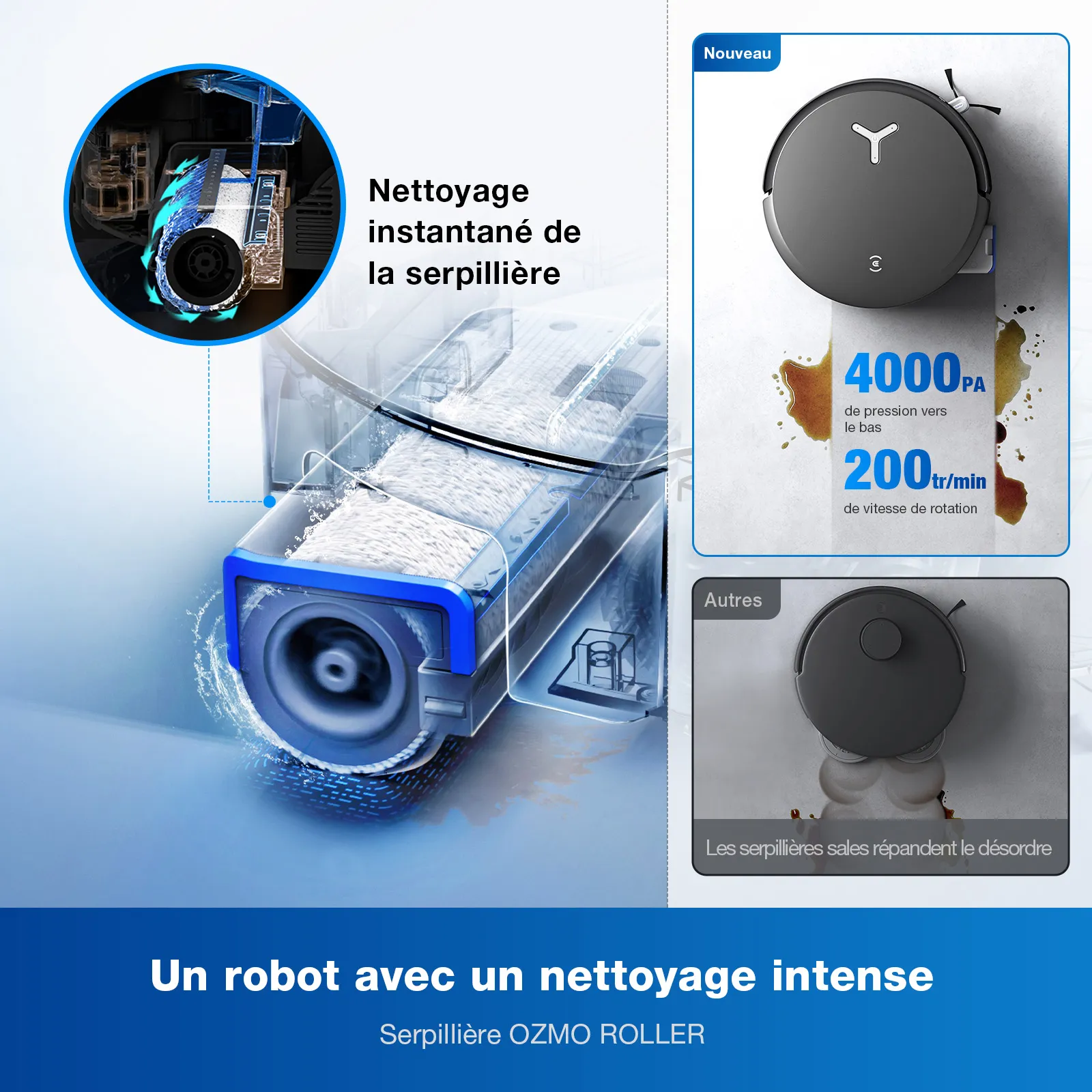 aspirateur robot deebot x8 omni 1