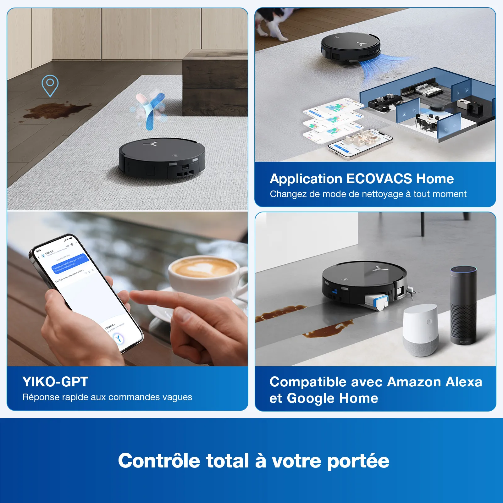 aspirateur robot deebot x8 omni 5