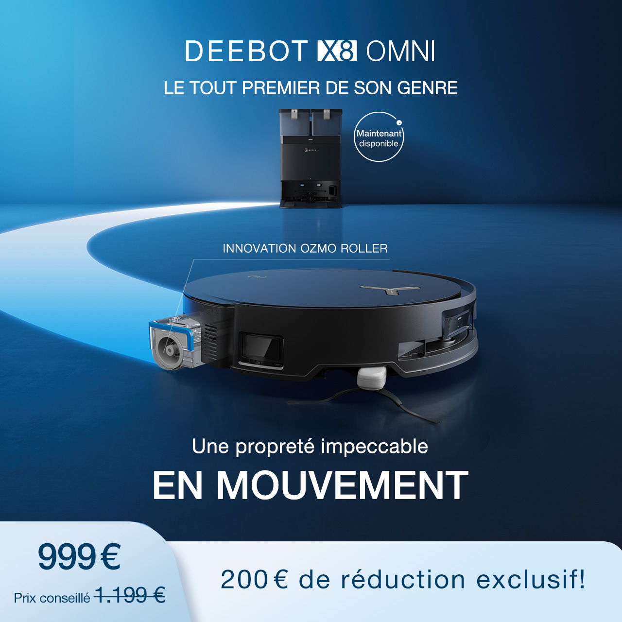 Reinigungsschale Für DEEBOT Saugroboter - X8 Omni & X8 Pro Zubehör