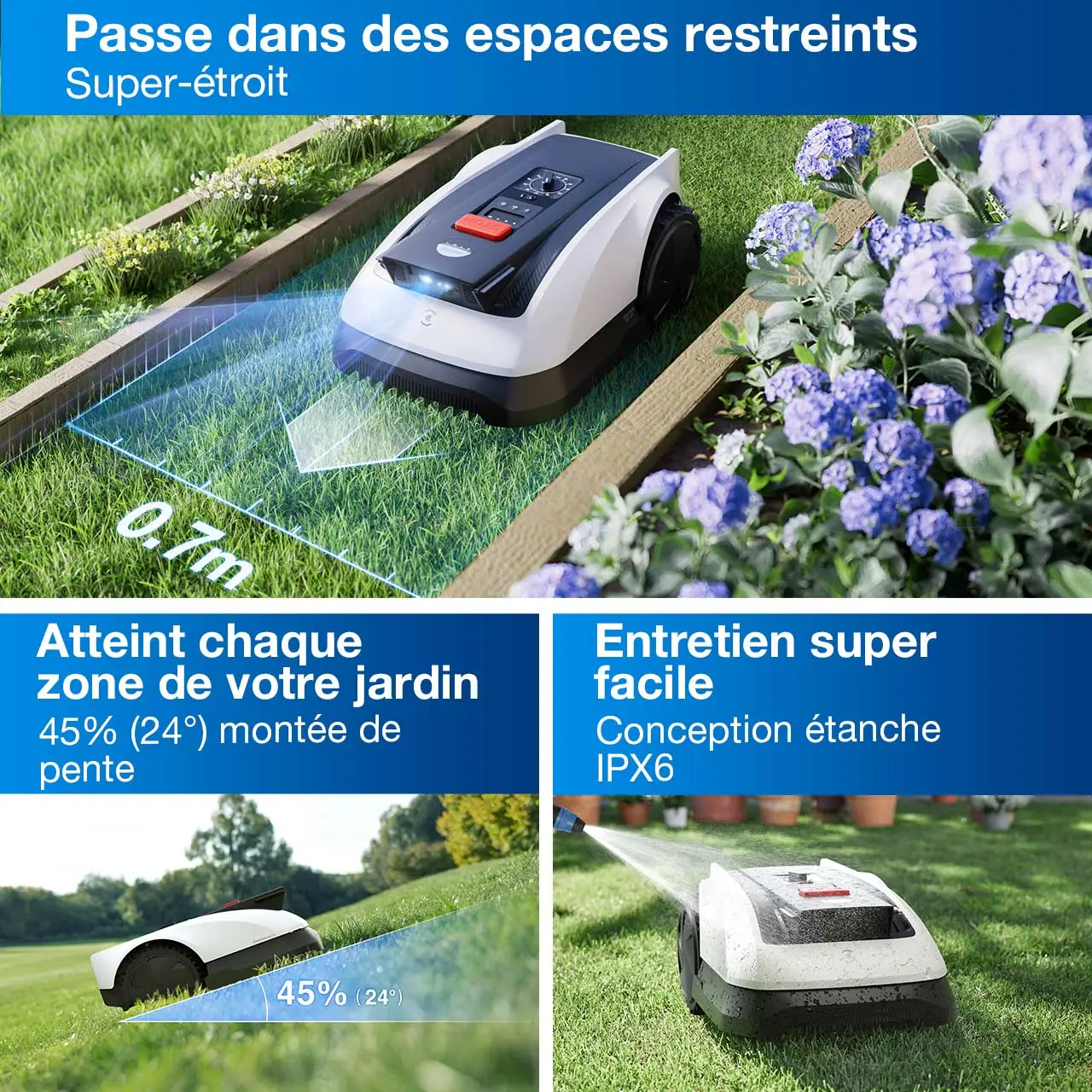 robot tondeuse O800 RTK 4