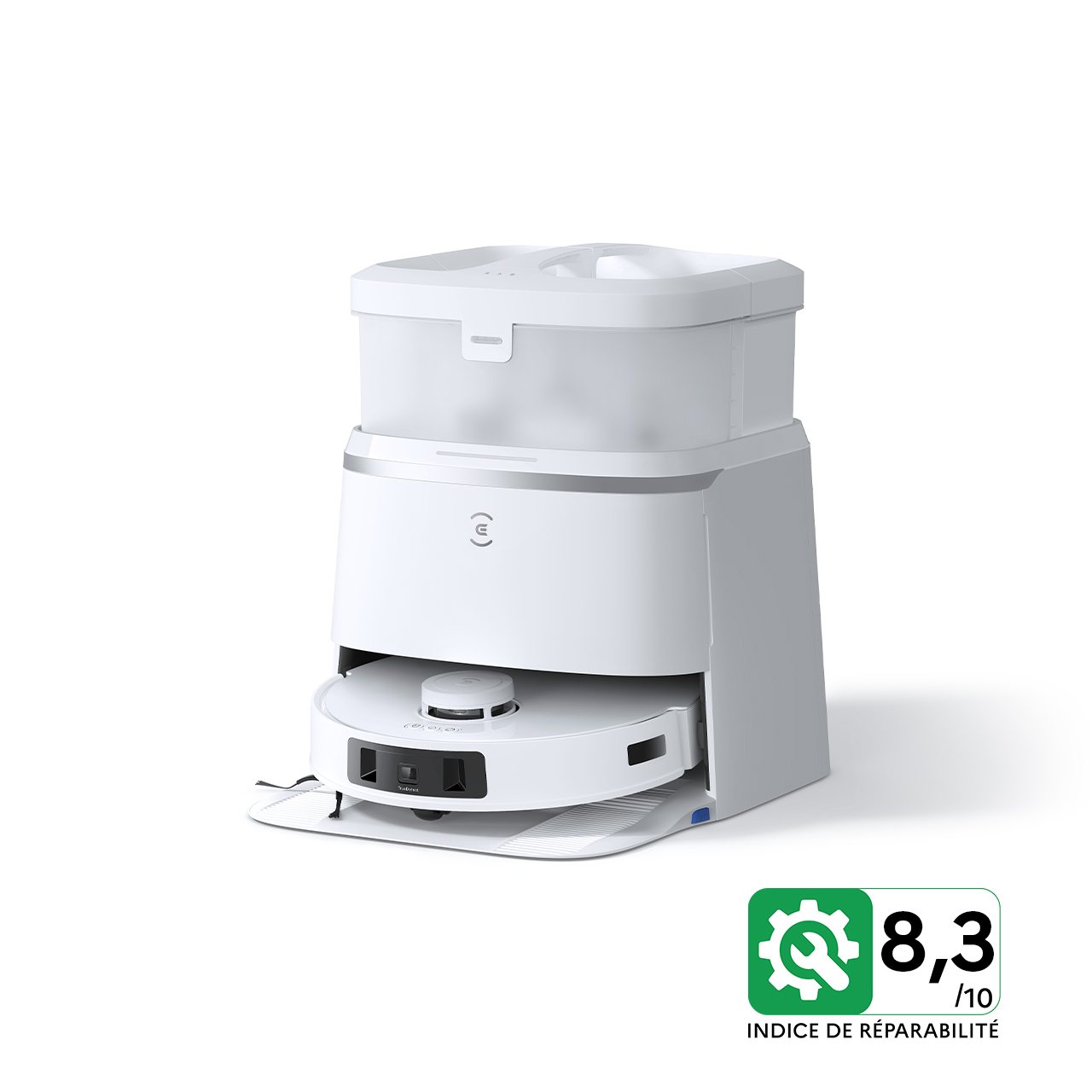 【hiocyan】 ECOVACS DEEBOT T30 PRO OMNI DEEBOT T30 PRO OMNI Argenté - ECOVACS FR