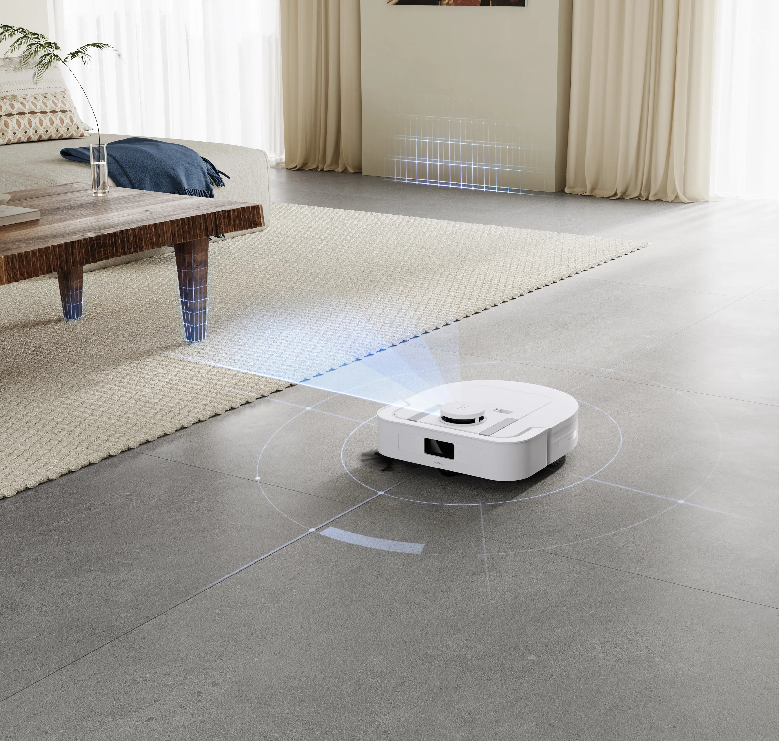 Pourvu d’un scanner au laser à 360°