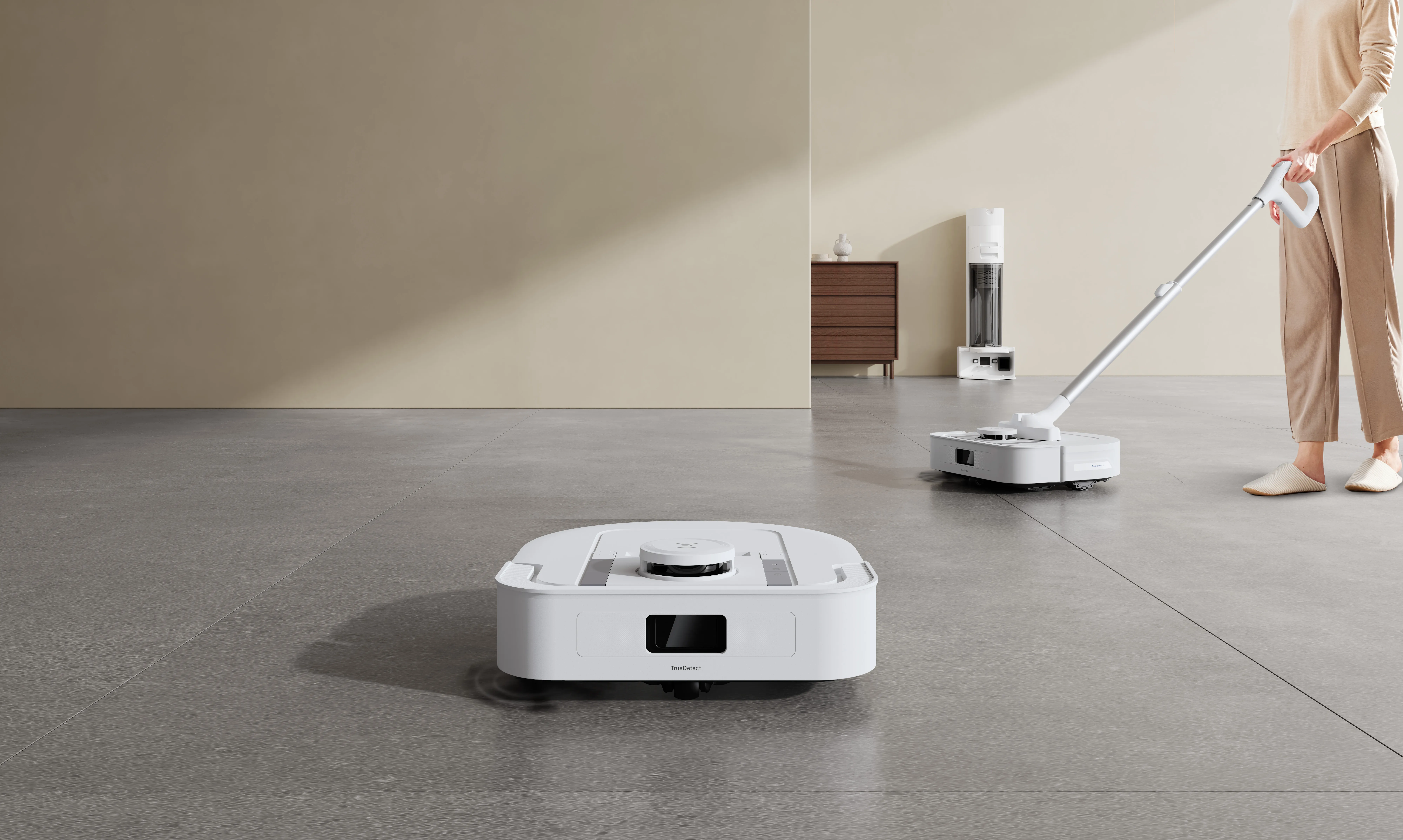 L’aspirateur robot portatif 2-en-1 unique en son genre