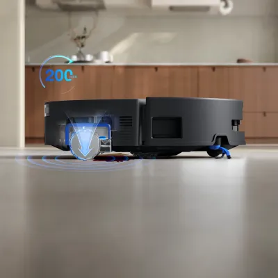 DEEBOT T80 OMNI Aspirateur Robot Laveur Noir + Accessoires