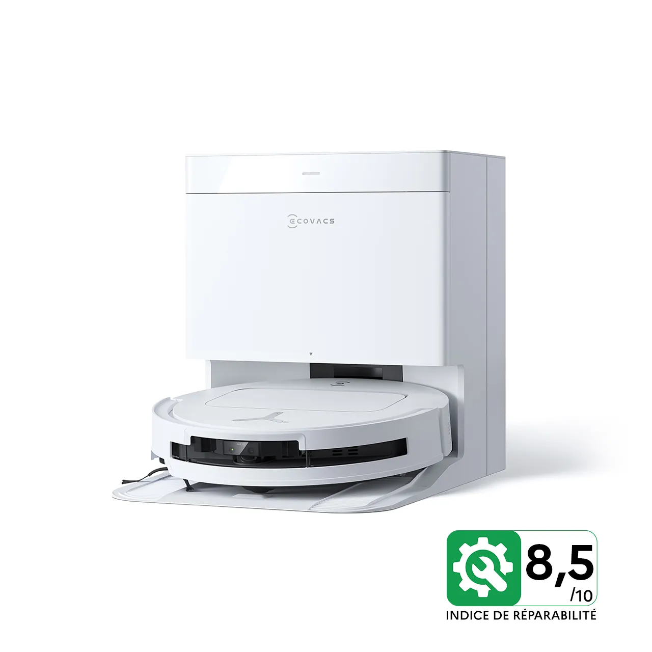 FR DEEBOT T50 PRO OMNI White with Auto Refill and Drain Module 1280x1280