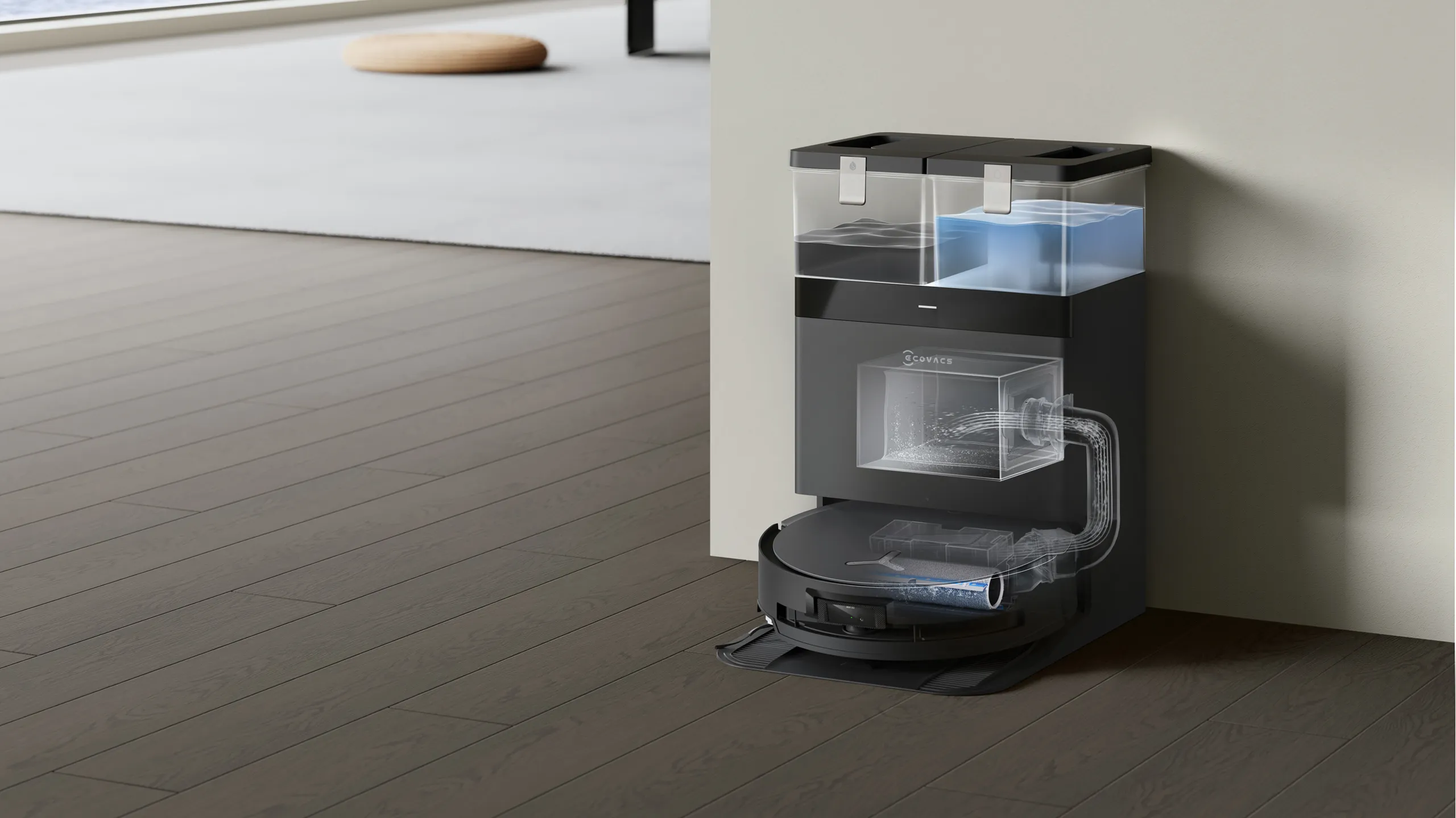 La station OMNI, plus petite mais plus puissante pour un contrôle mains libres total La station OMNI, plus petite mais plus puissante pour un contrôle mains libres total