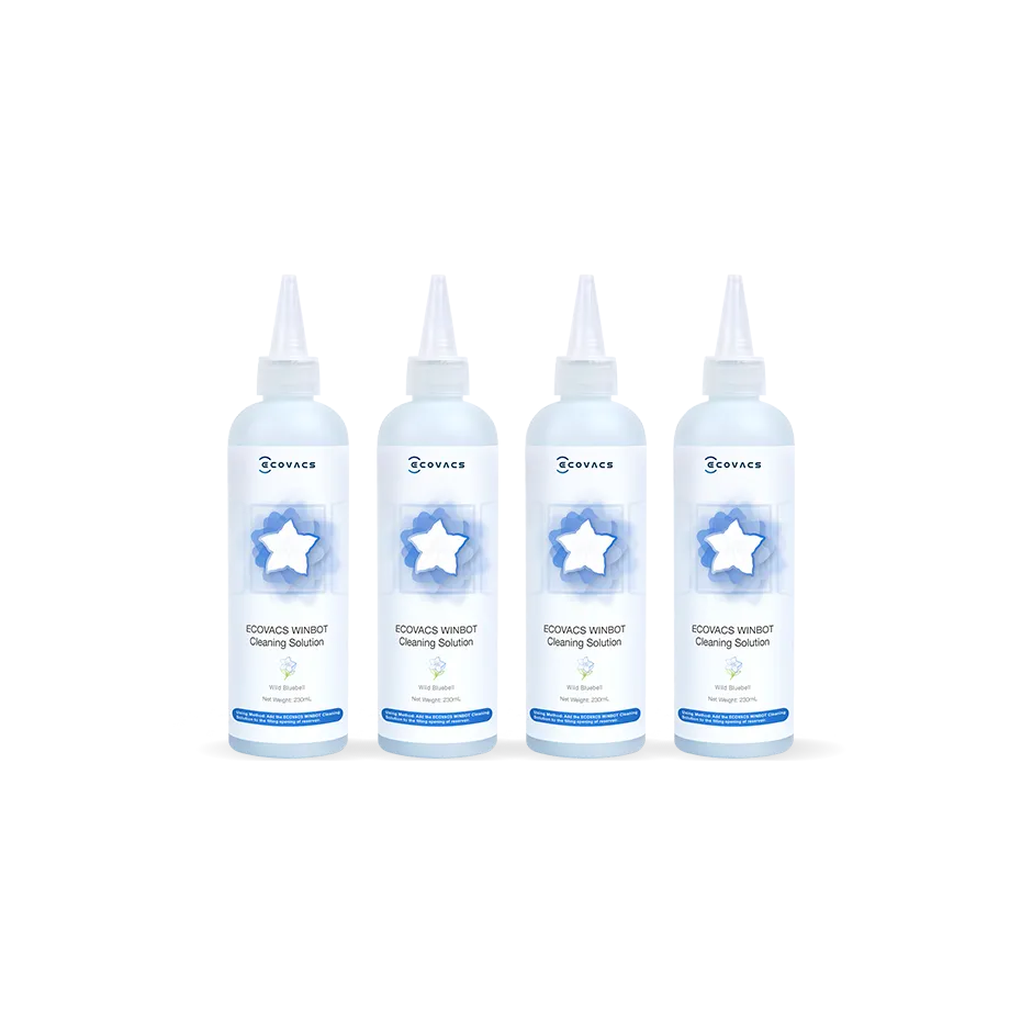 230ml*4 Solution de Nettoyage pour WINBOT 