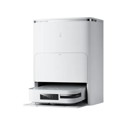 DEEBOT X2 OMNI Aspirateur Robot Laveur Blanc Carré (LiDAR, Vidage Auto, Animaux)