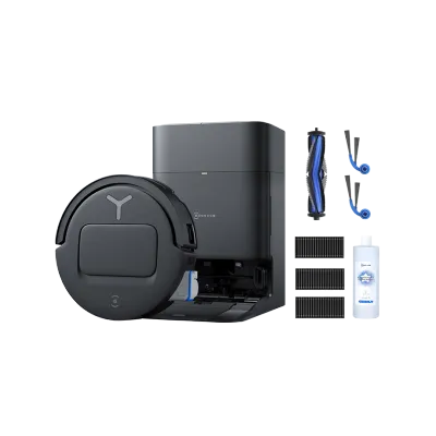 DEEBOT T80 OMNI Aspirateur Robot Laveur Noir + Accessoires