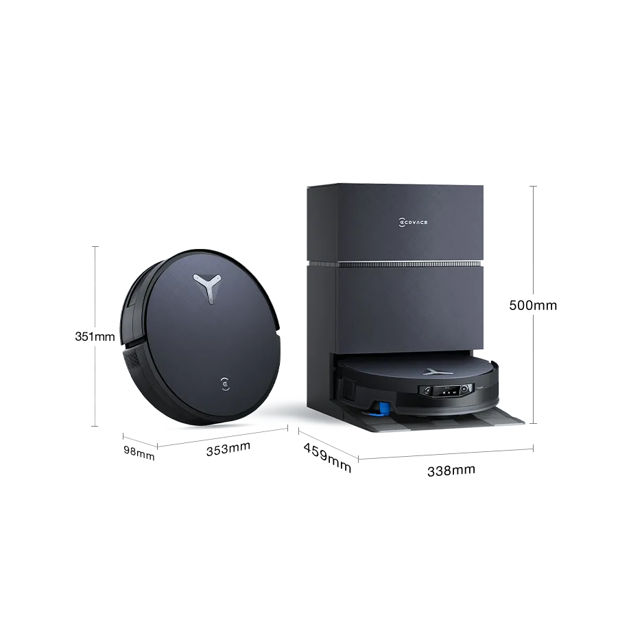 deebot x12 pro omni silver dimension 920x920