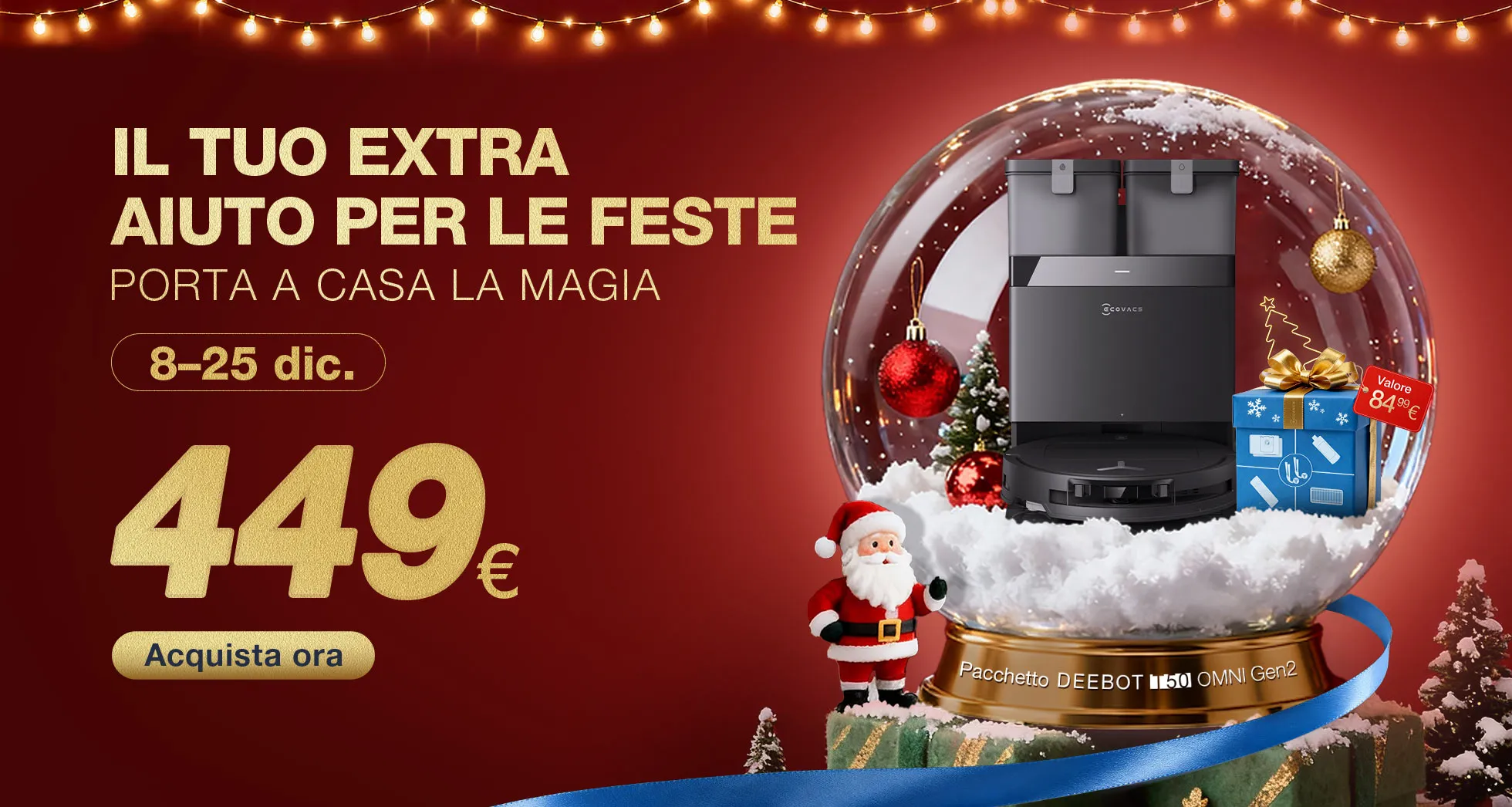 it saldi di natale 2025 pacchetto t50 omni 980x5232x