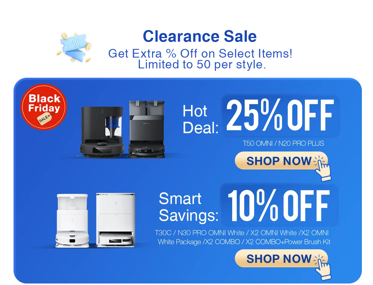 ECOVACS black friday 2025