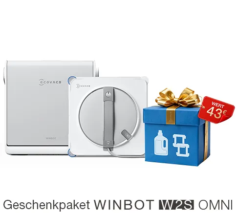 Geschenkpaket WINBOT W2S OMNI