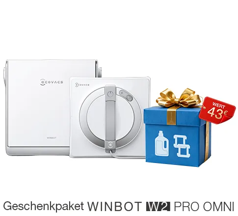 Geschenkpaket WINBOT W2 PRO OMNI