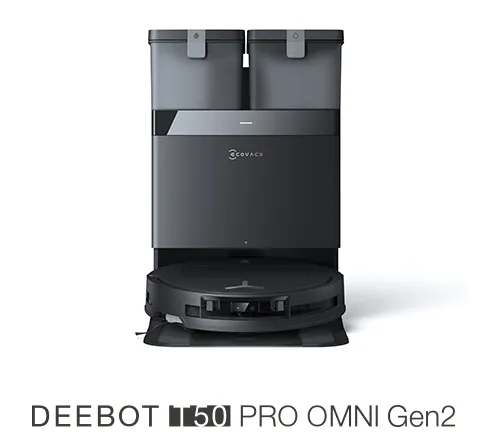 DEEBOT T50 PRO OMNI Gen2 Schwarz
