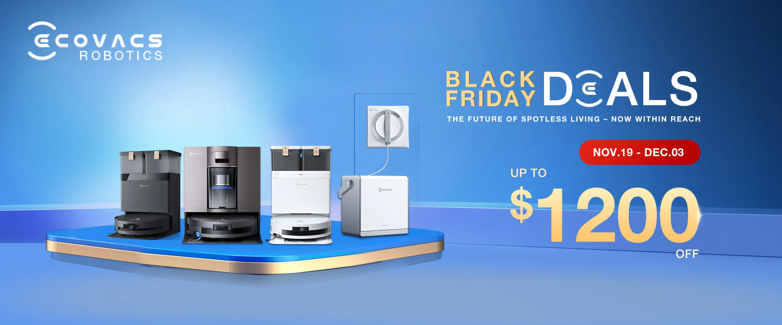ECOVACS black friday 2025