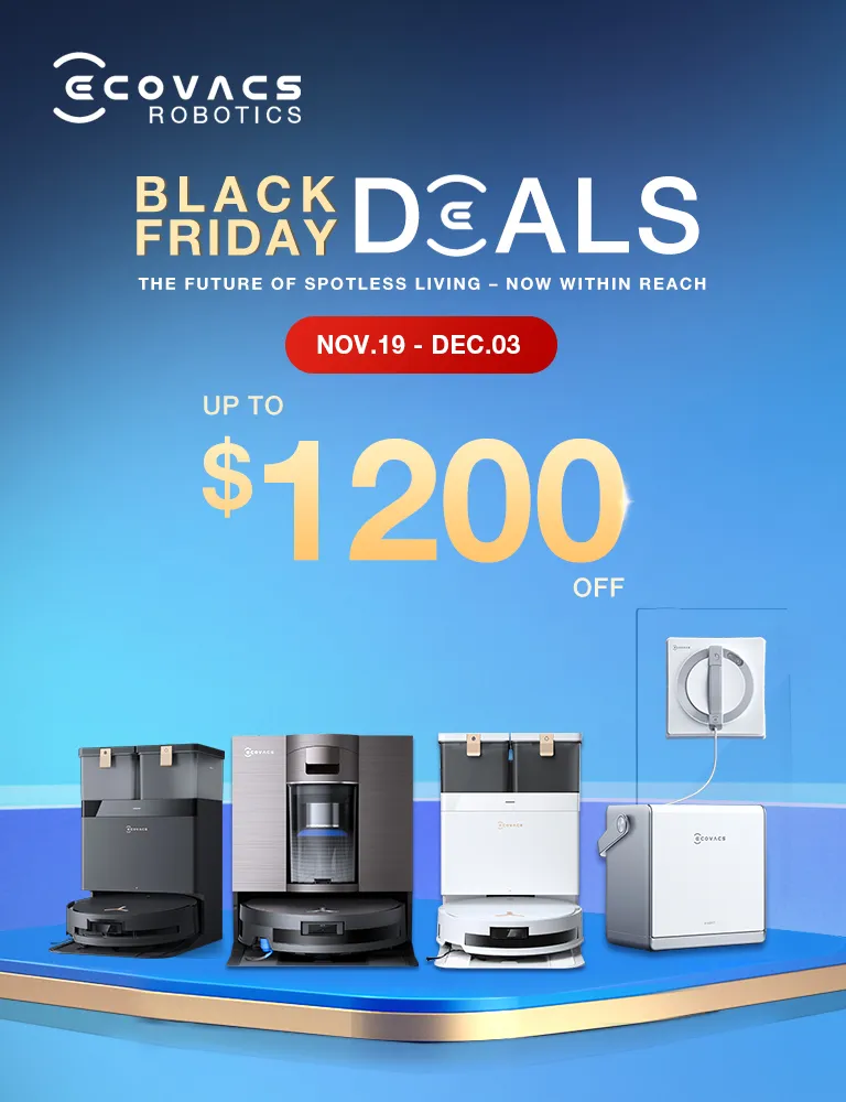 ECOVACS black friday 2025
