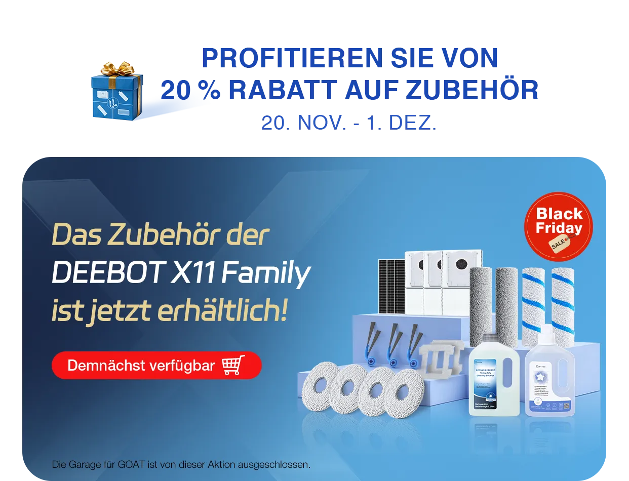 ECOVACS black friday 2025