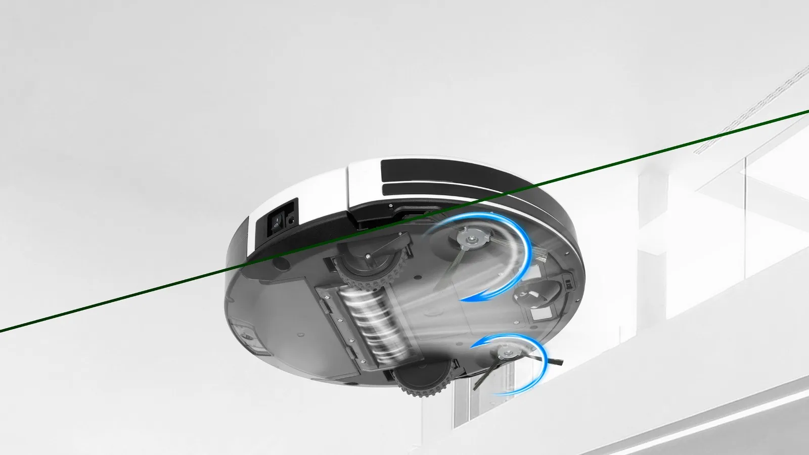 3-Stage Cleaning System for effortless cleanliness