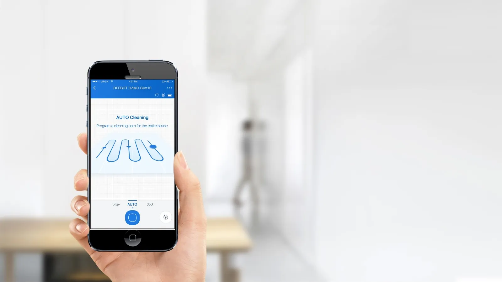 Controlo app - a qualquer momento e em qualquer lugar