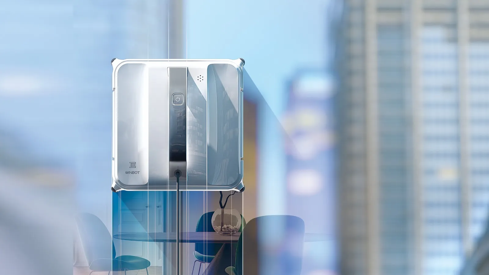 Simplify your window cleaning with WINBOT. 