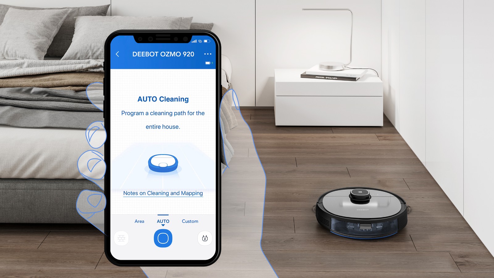 DEEBOT OZMO 920 | Intelligent Robot Cleaner - ECOVACS AU